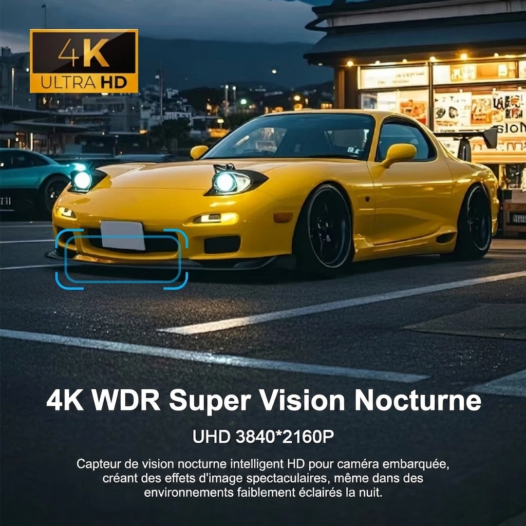 Dashcam Voiture 4K - Dashora