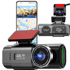 Dashcam Voiture 4K Double Vision Avant Arrière - Dashora