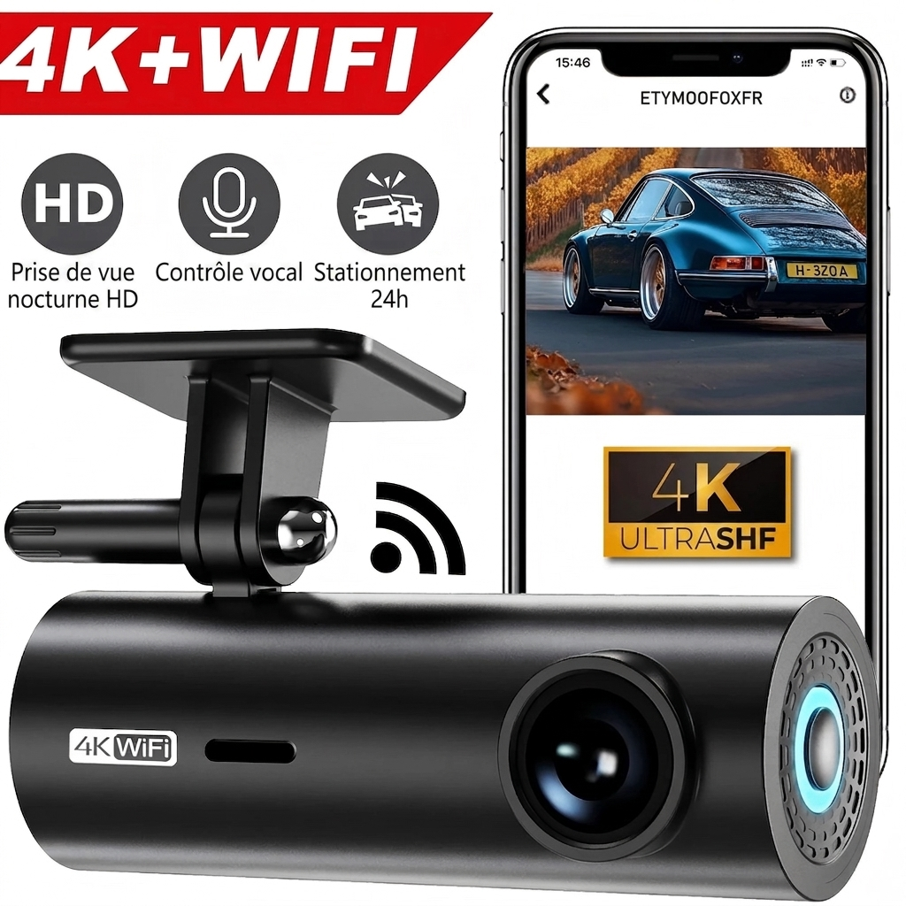 Dashcam Voiture 4K - Dashora